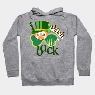 Cat Shamrock St Paddy's Day Hoodie